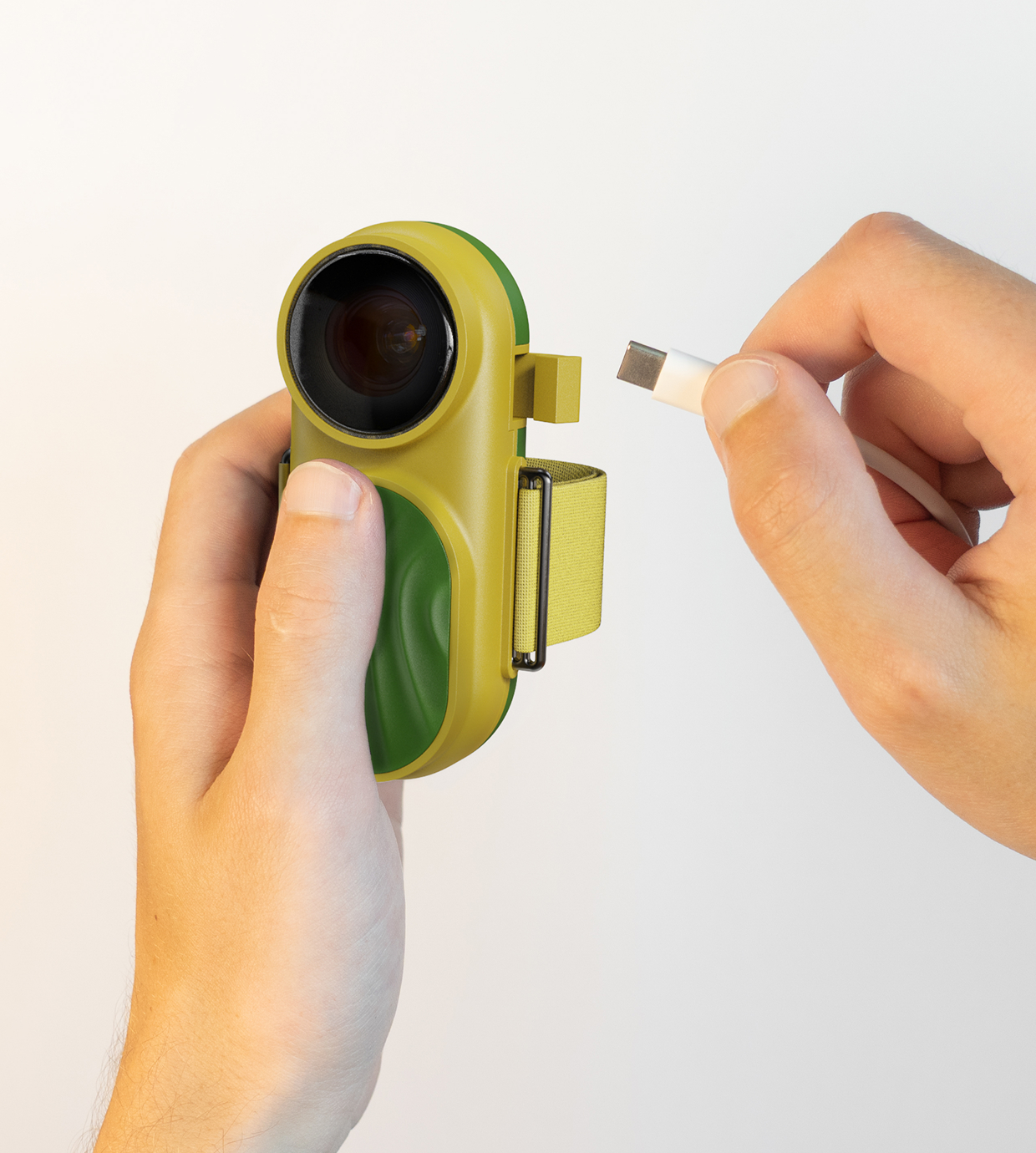 Charging port in context
